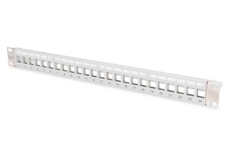 DIGITUS PANNELLO PATCH 19" PER JACK KEYSTONE 1U SCARICO DIGITUS 24 PORTE