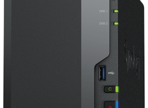SYNOLOGY NAS TOWER 2BAY 2.5"/3.5" HDD SATA CPU Realtek RTD1619B + 2Gb Ram DDR4 + 1x Gigabit + x3 USB
