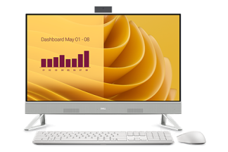 DELL PC AIO 27" Intel Core 7 150U 16GB 512GB SSD WIN 11 PRO