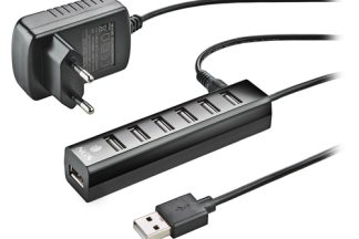 NGS HUB USB 2.0 7 PORTE CON ADATTATORE DI ALIMENTAZIONE