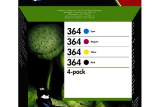 HP CART INK MULTICOLOR (BK + C + M + Y) N.364