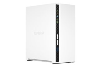 QNAP NAS TOWER 2BAY ARM 4CORE 2.0GHz 2xSATA 6GB/S 3.5"/2.5" 2GB RAM ON-BOARD 1xGBE, 1xUSB3.2 GEN1, CAPACITA MAX 18TB A BAY