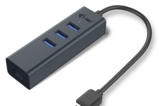 I-TEC HUB USB 3.0 3 PORTE + ADATTATORE GIGABIT ETHERNET